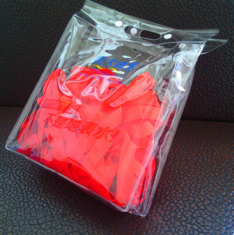 专业定制 高频透明pvc拉链袋 彩色电压PVC文具袋塑料礼品包装袋